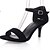 halpa Naisten sandaalit-Naisten Puku Kesä Soljilla Kitten-korko D&#039;Orsay ja kaksiosainen Tekonahka Musta Purppura Vihreä
