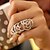 cheap Rings-Ring Adjustable Party Jewelry Alloy Women Statement Rings 1pc,One Size Gold / Silver