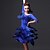 رخيصةأون ملابس رقص لاتيني-الرقص اللاتيني الفساتين للمرأة أداء نايلون شرابة فستان شورت