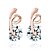 cheap Earrings-Cubic Zirconia Stud Earrings Zircon Earrings Jewelry Golden / Silver For Wedding Party Daily Casual Sports