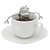 billige Kaffe og te-robot hengende te infuser rustfritt stål med dryppbrett plate