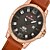 cheap Sport Watches-NAVIFORCE Men&#039;s Sport Watch / Fashion Watch / Wrist Watch Calendar / date / day / Chronograph / Water Resistant / Water Proof Leather Band Luxury Black / Brown / Stainless Steel / Shock Resistant
