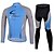 cheap Men&#039;s Clothing Sets-Cycling Jersey with Tights Men&#039;s Long Sleeves Bike Sleeves Jersey Clothing Suits Quick Dry Ultraviolet Resistant Breathable Soft