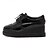 cheap Women&#039;s Oxfords-Women&#039;s Shoes Patent Leather Wedge Heel Wedges / Platform / Round Toe Oxfords Casual Black