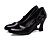 cheap Women&#039;s Heels-Women&#039;s Wedding Office &amp; Career Dress Summer Wedge Heel Leatherette Black White Yellow