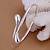 Недорогие Элегантные браслеты-Браслет разомкнутое кольцо Для вечеринки Латунь Браслет Ювелирные изделия Серебряный Назначение