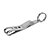 cheap Camping Tools, Carabiners &amp; Ropes-Carabiner Wallets &amp; Accessories Multitools Keychains Compact Size Pocket Multi Function Stainless Steel Climbing Camping Outdoor Indoor Travel Silver 1 pcs