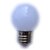 halpa Lamput-1kpl 1 W LED-pallolamput 80 lm E26 / E27 G45 8 LED-helmet SMD 2835 Koristeltu Ihana Valkoinen Punainen Sininen 220-240 V / 1 kpl / RoHs