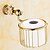 cheap Bath Accessories-Toilet Paper Holder , Neoclassical Antique Copper Wall Mounted