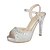 cheap Women&#039;s Sandals-Women&#039;s Shoes Heel Heels / Peep Toe / Platform Sandals / Heels Party &amp; Evening / Dress / Casual Blue / Silver / YX-5