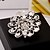 cheap Brooches-Women&#039;s - Rhinestone, Silver Plated, Imitation Diamond Luxury, European, Simple Style Brooch For Party / Daily / Casual