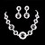 cheap Jewelry Sets-Women&#039;s Rhinestone Wedding Party Special Occasion Anniversary Birthday Engagement Gift Alloy Earrings Necklaces
