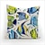 cheap Throw Pillows &amp; Covers-Colourful Geometric Fish Animal Printed Cotton Linen Pillow Case Home Pillowcase Cover Decorative Square Gift 4colors