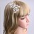 cheap Hair Accessories-Side Combs Hair Accessories Alloy Wigs Accessories Women&#039;s 1pcs pcs 4-8inch cm Wedding / Party Metallic / Crystal / Headpieces Crystal