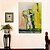 cheap Oil Paintings-Oil Painting Modern Abstract  Hand Painted Canvas with Stretched Framed
