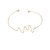 cheap Bracelets-Women&#039;s Cuff Bracelet Love Open Alloy Bracelet Jewelry Golden / Silver For Wedding Party Daily Casual Sports