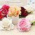 זול פרח מלאכותי-פרחים מלאכותיים 1 ענף פסטורלי סגנון ורדים פרחים לשולחן