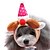 abordables Vêtements pour chiens-Costume Vêtements pour chiots Cosplay Halloween Vêtements pour Chien Vêtements pour chiots Tenues De Chien Marron Costume pour fille et garçon chien S M