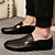 cheap Men&#039;s Slip-ons &amp; Loafers-Men&#039;s Casual Office &amp; Career Party &amp; Evening Fall Winter Stitching Lace Flat Heel Comfort Moccasin Leatherette Black White