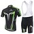 cheap Men&#039;s Clothing Sets-XINTOWN Short Sleeve Cycling Jersey with Bib Shorts Bike Bib Shorts Jersey Clothing Suit Breathable 3D Pad Quick Dry Ultraviolet Resistant Sweat-wicking Winter Sports Elastane Fashion Clothing Apparel