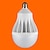 olcso Izzók-E26/E27 LED gömbbúrás izzók G60 1pcs SMD 3528 1900 lm Hideg fehér AC 220-240 V 1 db.