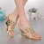 cheap Women&#039;s Sandals-Women&#039;s Shoes Leather Wedge Heel Heels Sandals Party &amp; Evening / Dress / Casual Rose Gold
