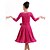 cheap Latin Dancewear-Latin Dance Dresses Performance Velvet Flower Dress