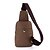 cheap Sling Shoulder Bags-Men&#039;s Bags Canvas Fanny Pack / Sling Shoulder Bag Solid Colored Brown / Army Green / Khaki