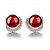 cheap Earrings-Women&#039;s Stud Earrings Sterling Silver Imitation Pearl Silver Earrings Jewelry Red / Black For Wedding Party Daily Casual Sports