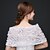 cheap Wraps &amp; Shawls-Sleeveless Lace Wedding Party Evening Wedding  Wraps Shawls