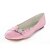 cheap Wedding Shoes-Women&#039;s Wedding Dress Party &amp; Evening Summer Crystal Flat Heel Elastic Fabric Silver Pink Champagne