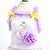 cheap Dog Clothes-Cat Dog Dress Puppy Clothes Floral Botanical Fashion Dog Clothes Puppy Clothes Dog Outfits Purple Yellow Costume for Girl and Boy Dog Cotton XS S M L XL