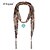 cheap Necklaces-D Exceed intage Ethnic Print Chiffon Spring Scarf Necklaces For Women Tassel Jewelry Scarves With Blue Heart Pendant