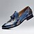 cheap Men&#039;s Slip-ons &amp; Loafers-Men&#039;s Shoes Amir Limited Edition Pure Manual Night Club/Office Cowhide Leather Loafers Brown/Royal Blue