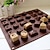 cheap Bakeware-30 Cavity Silicone Heart Round Chocolate Mold Ice Cube Tray Mould