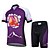 cheap Men&#039;s Clothing Sets-cheji® Short Sleeve Cycling Jersey with Shorts Bike Shorts Jersey Clothing Suit Breathable 3D Pad Quick Dry Ultraviolet Resistant Winter Sports Elastane Fashion Clothing Apparel / Stretchy