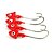 cheap Fishing Hooks-Fishing-10 pcs Red Metal-Brand  New Bait Casting / Spinning / Freshwater Fishing / Bass Fishing / Lure Fishing / General Fishing