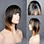 cheap Synthetic Trendy Wigs-High Quality Popular Party Wig Mix Color Middle Long  Straight  Woman&#039;s Synthetic Wigs Hair