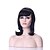 cheap Synthetic Trendy Wigs-Synthetic Wig Straight Style Capless Wig Black Synthetic Hair Women&#039;s Black Wig hairjoy Black Wig