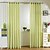 billige Gardiner/draperinger-Et panel Window Treatment Land, Trykk Stue Polyester Materiale gardiner gardiner Hjem Dekor