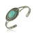 cheap Bracelets-Women&#039;s Cuff Bracelet Alloy Turquoise