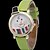 זול שעונים אופנתיים-בגדי ריקוד נשים שעון יד דיגיטלי לבן / אדום / ירוק מכירה חמה אנלוגי נשים קסם אופנתי - ירוק ורוד כחול בהיר