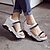 cheap Women&#039;s Sandals-Women&#039;s Shoes  Platform Platform / Creepers Sandals Outdoor / Dress / Casual Black / White