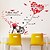 cheap Wall Stickers-Florals Wall Stickers Plane Wall Stickers,PVC