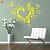 cheap Wall Stickers-Abstract / Romance / Fashion Wall Stickers Holiday Wall Stickers Decorative Wall Stickers, Vinyl Home Decoration Wall Decal Wall Decoration / Removable