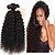 billiga Hårförlängningar i naturlig färg-Brasilianskt hår Lockigt Curly Weave Äkta hår Human Hår vävar Hårförlängning av äkta hår Människohår förlängningar