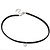cheap Necklaces-Women&#039;s Choker Necklace Collar Necklace Tattoo Choker Necklace Ladies Tattoo Style European Fashion Leather Rhinestone Imitation Diamond White Necklace Jewelry For Daily Casual