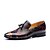 cheap Men&#039;s Slip-ons &amp; Loafers-Men&#039;s Shoes Amir Limited Edition Pure Manual Night Club/Office Cowhide Leather Loafers Brown/Royal Blue