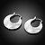 cheap Earrings-Stud Earrings Clip on Earring For Women&#039;s Party Wedding Casual Sterling Silver Copper Silver Plated Silver