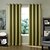 cheap Curtains &amp; Drapes-Blackout Curtains Drapes Living Room Solid Colored / Stripe Poly / Cotton Blend Jacquard